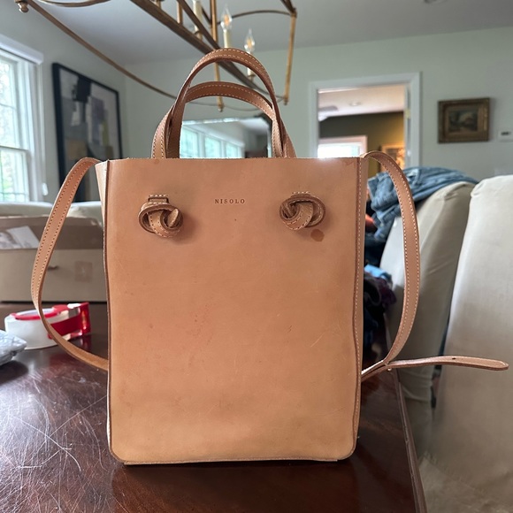 Nisolo Vachetta Leather Small Tote & Crossbody - Picture 2 of 16